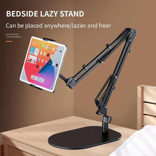 Adjustable Long Arm Metal Tablet Stand Phone Holder